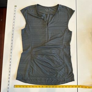 Athleta Charcoal Muscle Tee